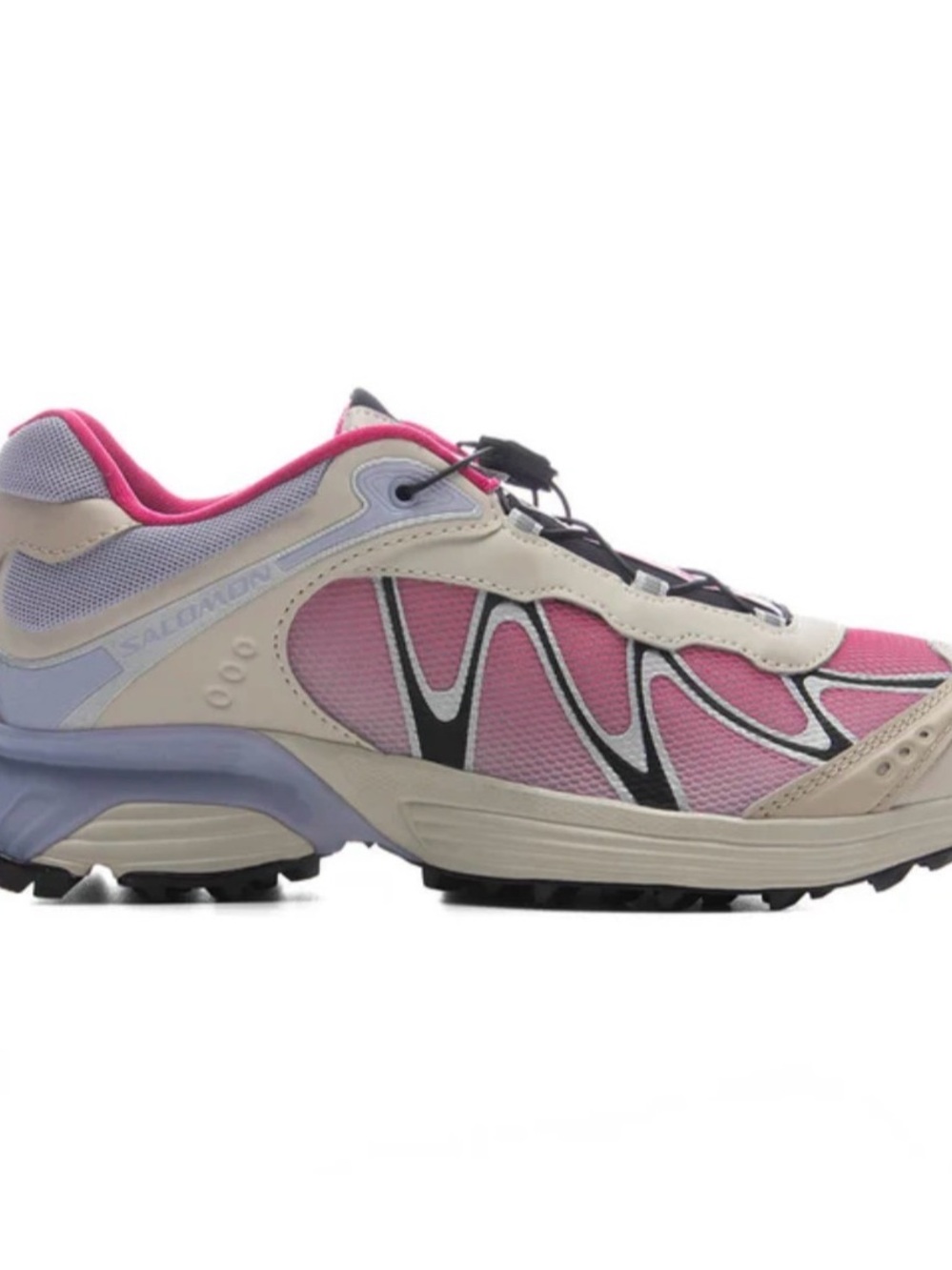 Salomon Pink and Cream Women's Trail Runner